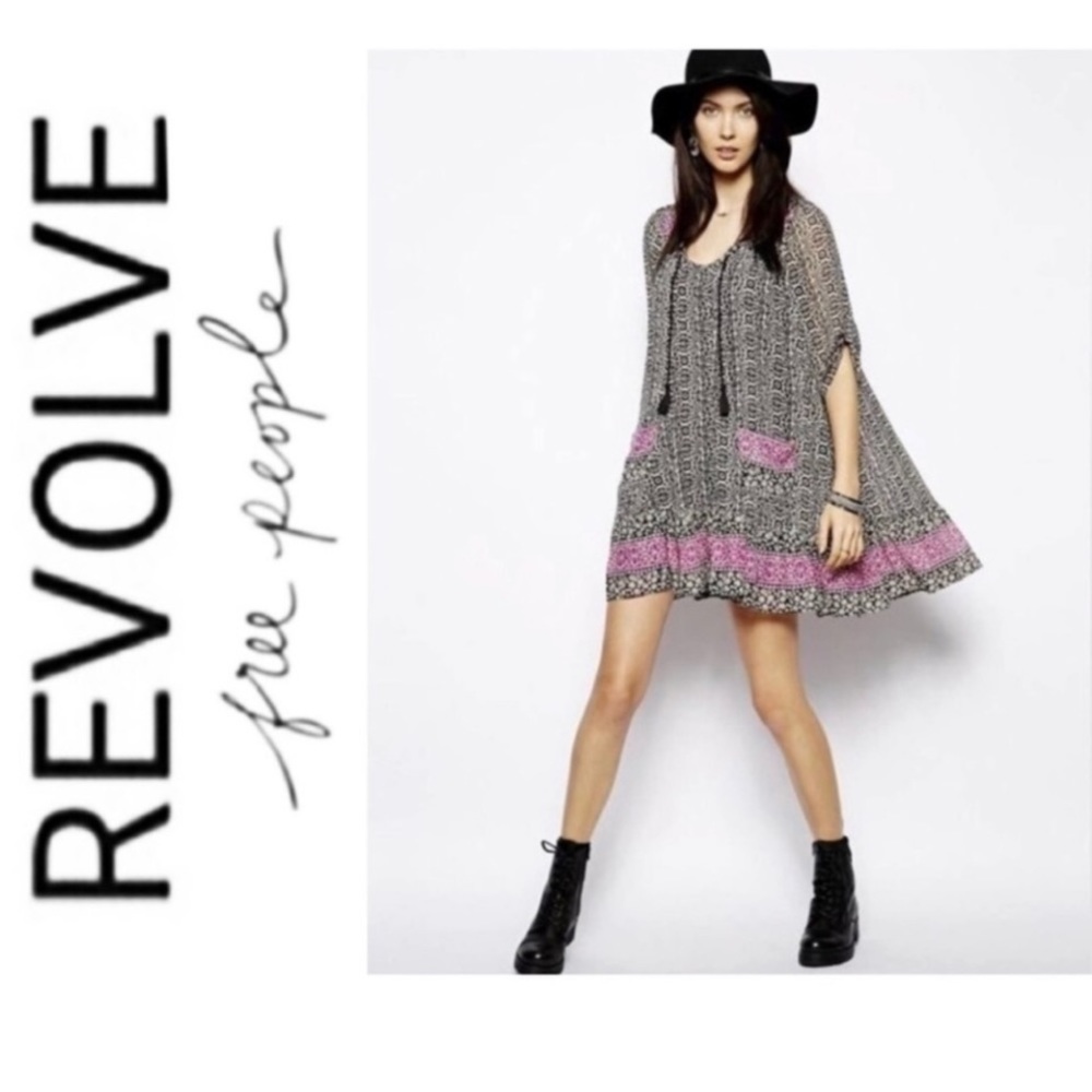 Revolve x Free People Penny Lane Boho Babydoll Dress